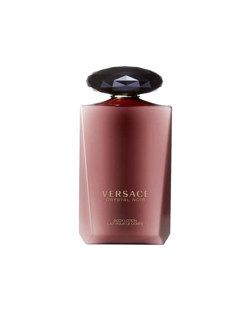 versace crystal noir body lotion 200ml|profumo versace donna.